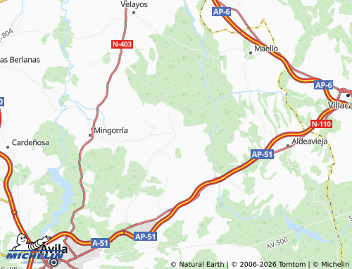 MICHELIN Tolbaños map - ViaMichelin