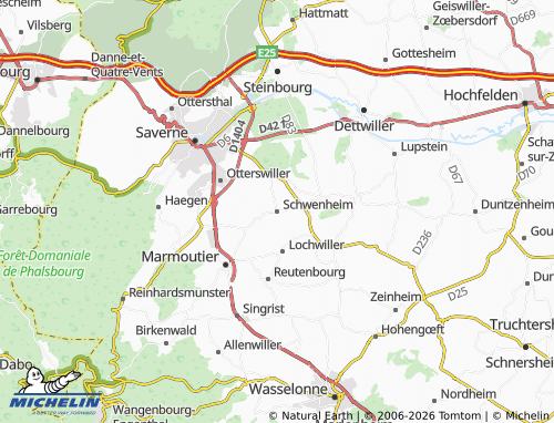 Mapa MICHELIN Schwenheim - ViaMichelin