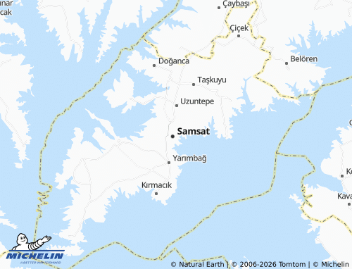 MICHELIN Baraj map - ViaMichelin
