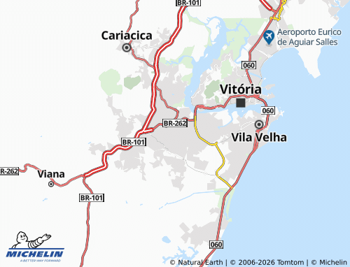 MICHELIN São Conrado map - ViaMichelin