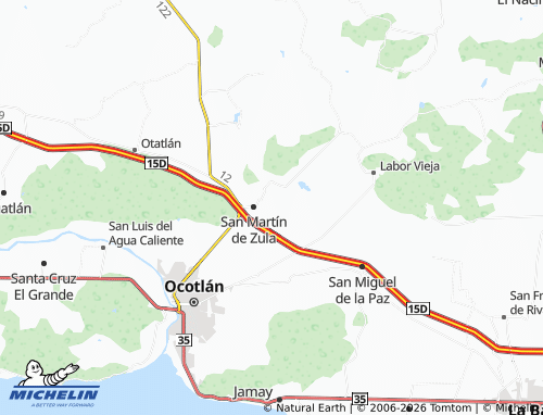Mappa MICHELIN Santa Clara de Zula - ViaMichelin
