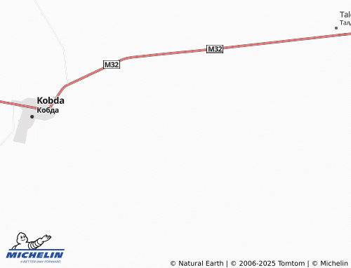 MICHELIN Kosotkel' map - ViaMichelin
