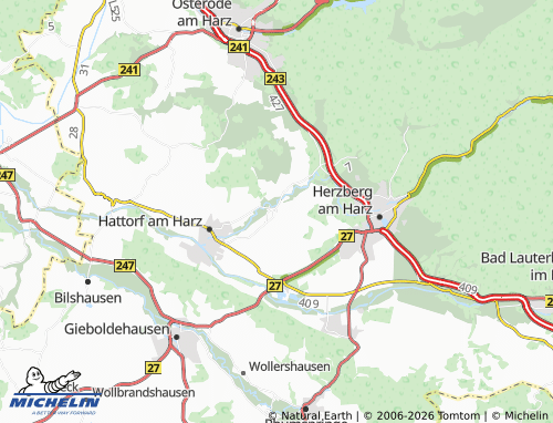 MICHELIN Elbingerode map - ViaMichelin
