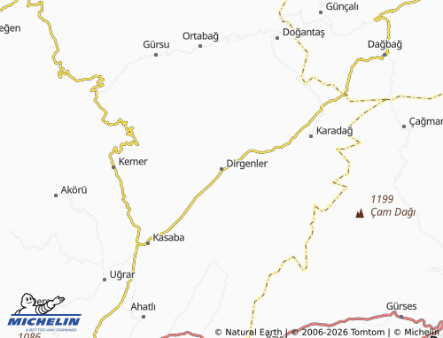 Carte MICHELIN Dirgenler - ViaMichelin
