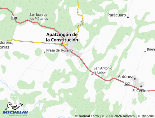 MICHELIN El Capricho map - ViaMichelin