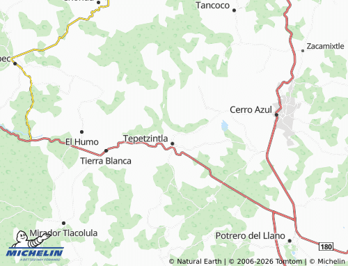 Mappa MICHELIN Galván - ViaMichelin