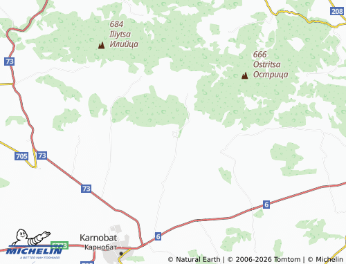 Mapa MICHELIN Zimen - ViaMichelin