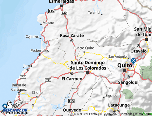 Mapa MICHELIN La Concordia - ViaMichelin