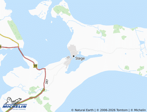 Mappa MICHELIN Stege - ViaMichelin