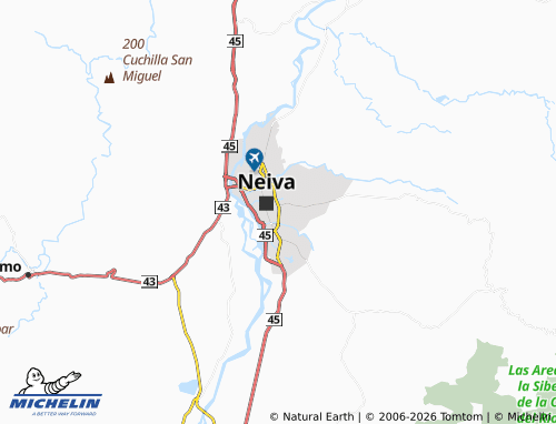 Mappa MICHELIN San José - ViaMichelin