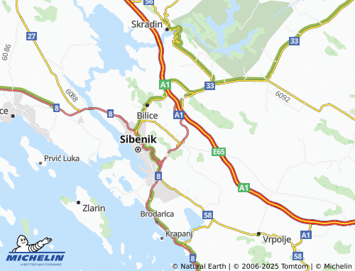 MICHELIN Rakovo Selo map - ViaMichelin