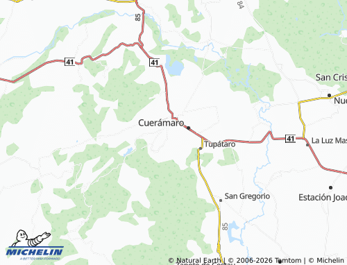 MICHELIN La Presita del Sauz de La Cieneguilla map - ViaMichelin