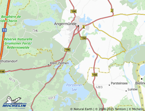 MICHELIN Herzsprung map - ViaMichelin
