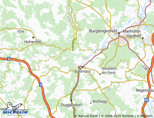 MICHELIN Traidendorf map - ViaMichelin