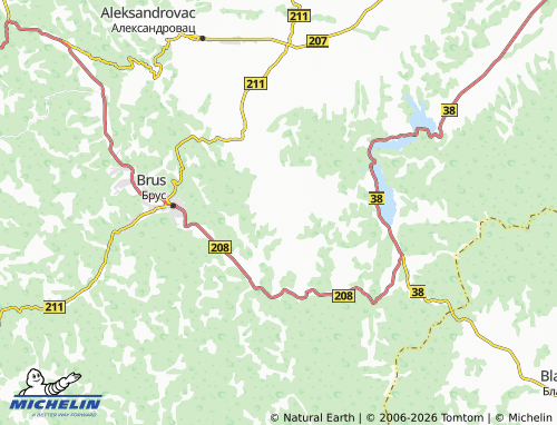 Mapa MICHELIN Igroš - ViaMichelin