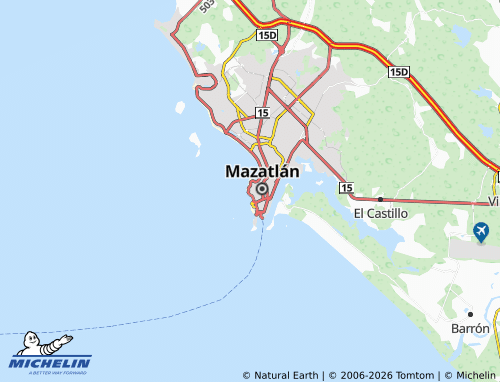Mappa MICHELIN Balcones de Loma Linda - ViaMichelin