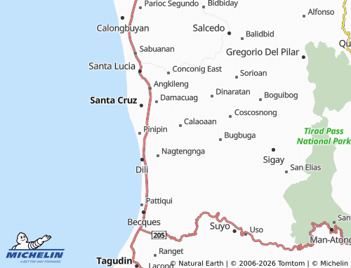 MICHELIN Bacsayan map - ViaMichelin