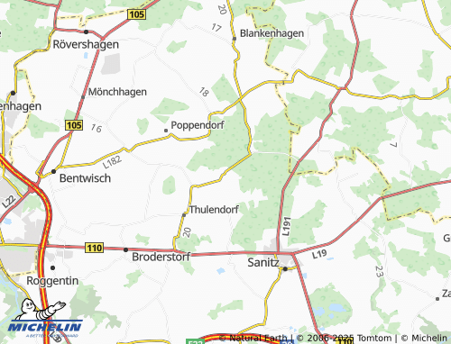 Mappa MICHELIN Rothbeck - ViaMichelin