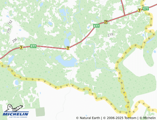MICHELIN Siksälä map - ViaMichelin