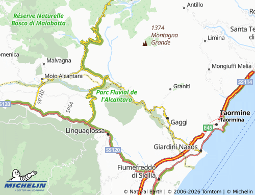 MICHELIN Ficarazzi map - ViaMichelin