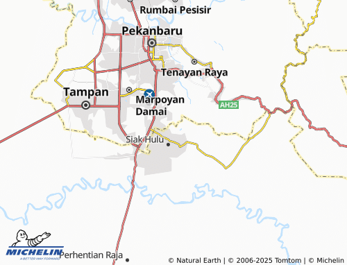 MICHELIN Tanah Merah map - ViaMichelin