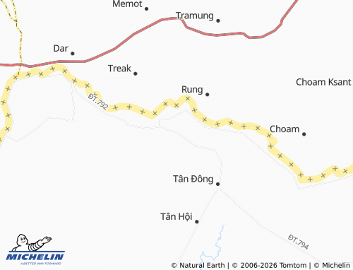 Mapa MICHELIN Tân Hà - ViaMichelin