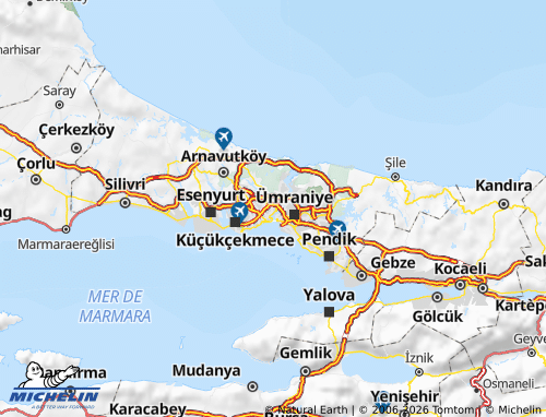Mappa MICHELIN Şişli - ViaMichelin