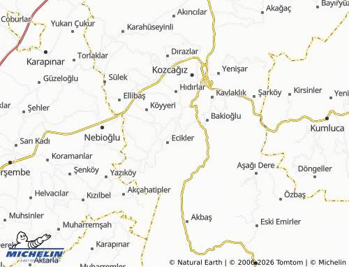 Carte MICHELIN Hasanefendi - ViaMichelin