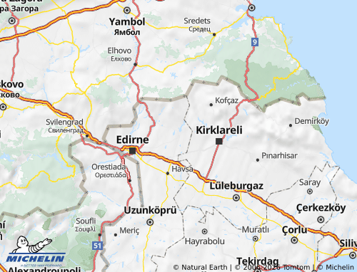 Mappa MICHELIN Süloğlu - ViaMichelin