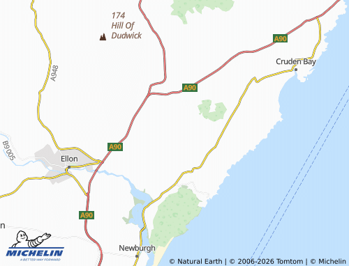 Mappa MICHELIN Wether Leask - ViaMichelin