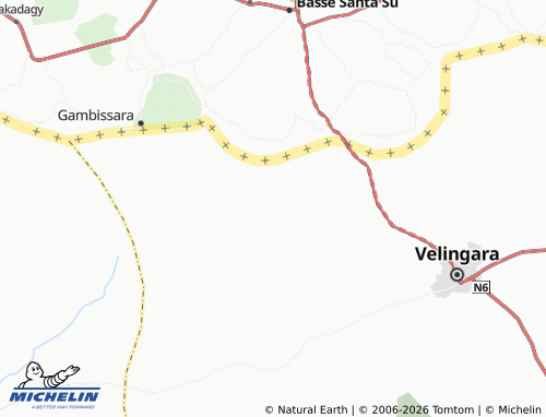 MICHELIN Doubirou map - ViaMichelin