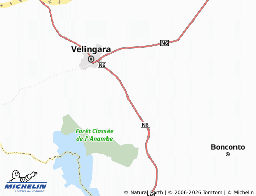 Mappa MICHELIN Saré Bouka - ViaMichelin