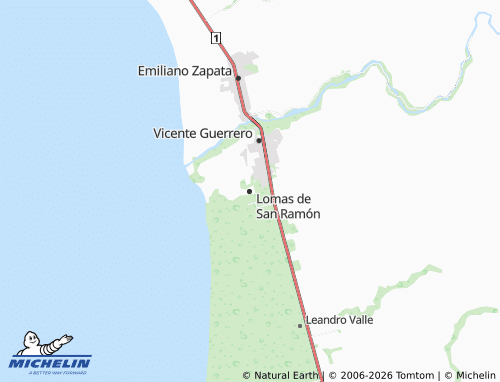 Mapa MICHELIN Lomas de San Ramón - ViaMichelin