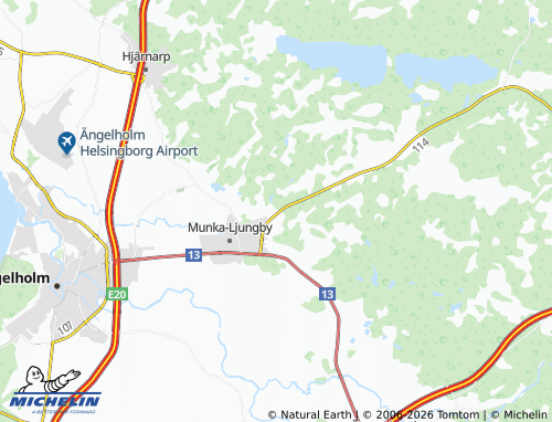 MICHELIN Rössjöfors map - ViaMichelin