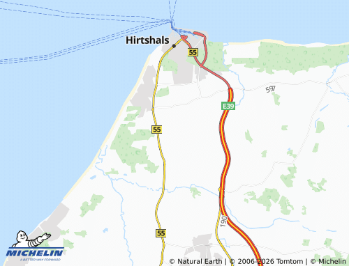Mappa MICHELIN Ravndrup - ViaMichelin