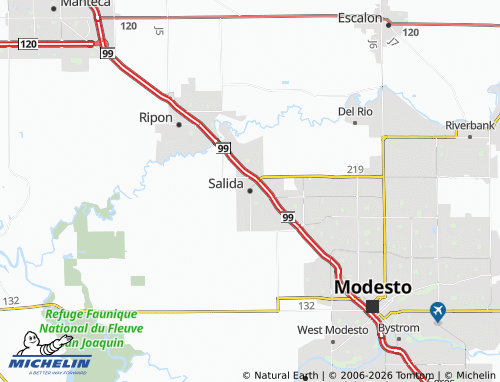 Mappa MICHELIN Salida - ViaMichelin