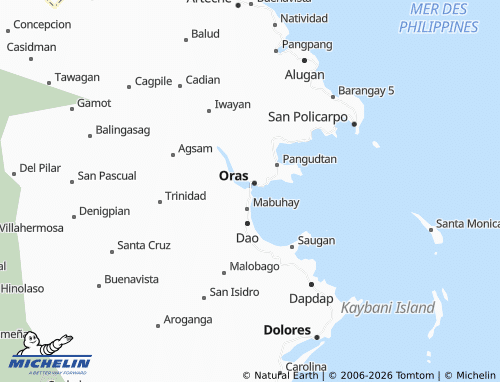 Mappa MICHELIN Tawagan - ViaMichelin