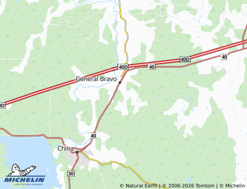Mapa MICHELIN Tijerina - ViaMichelin