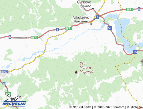 Mappa MICHELIN Elhovo - ViaMichelin