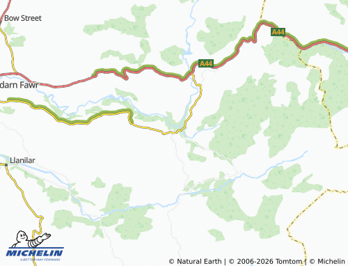 Mappa MICHELIN Devil's Bridge - ViaMichelin