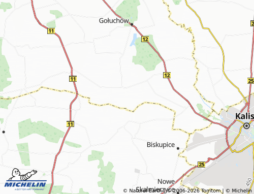 MICHELIN Czechel map - ViaMichelin