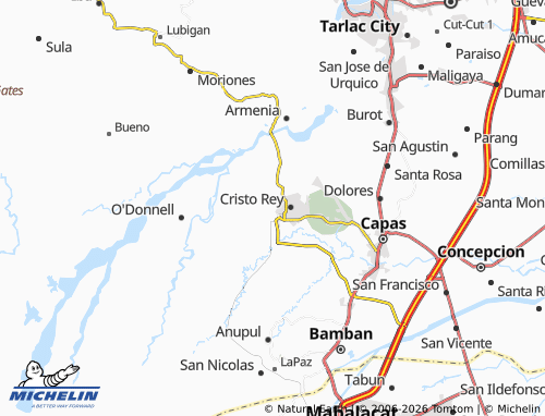 MICHELIN Aranguren map - ViaMichelin