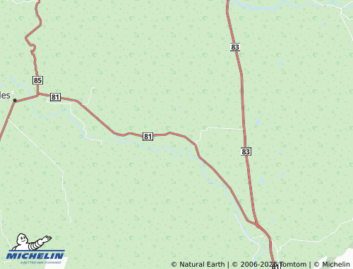 MICHELIN Las Compuertas map - ViaMichelin