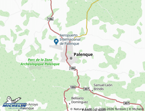 MICHELIN San Miguel map - ViaMichelin