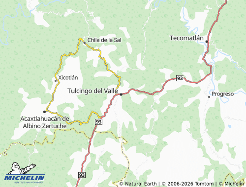 Carte MICHELIN San Nicolás - ViaMichelin