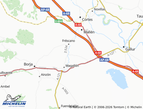 Mappa MICHELIN Bisimbre - ViaMichelin