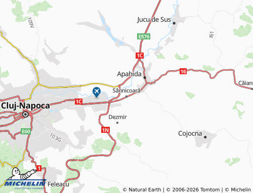 Mapa MICHELIN Sânnicoară - ViaMichelin