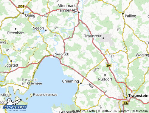 MICHELIN Tabing map - ViaMichelin