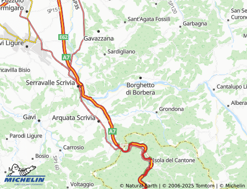 Mappa MICHELIN Variano Superiore - ViaMichelin