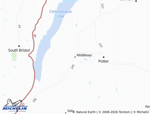 Mappa MICHELIN Middlesex - ViaMichelin